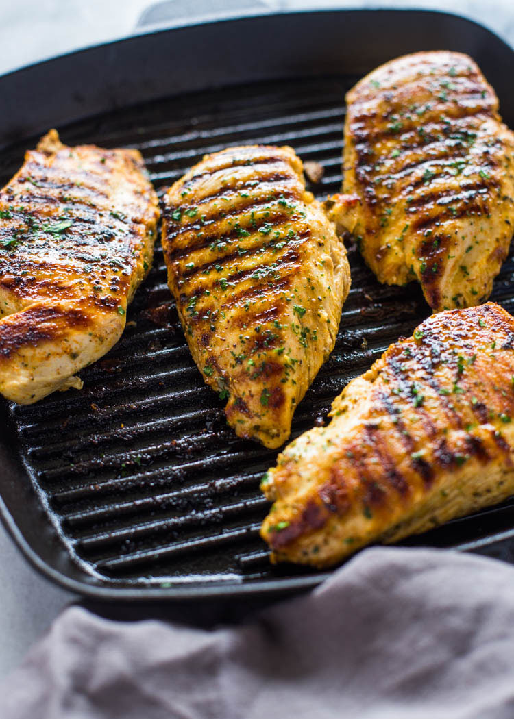 Grilling Chicken Breast