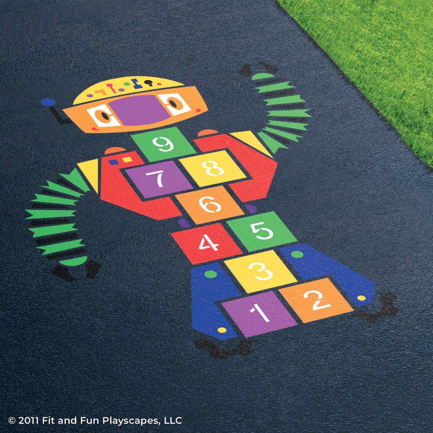 Hopscotch Game Layout