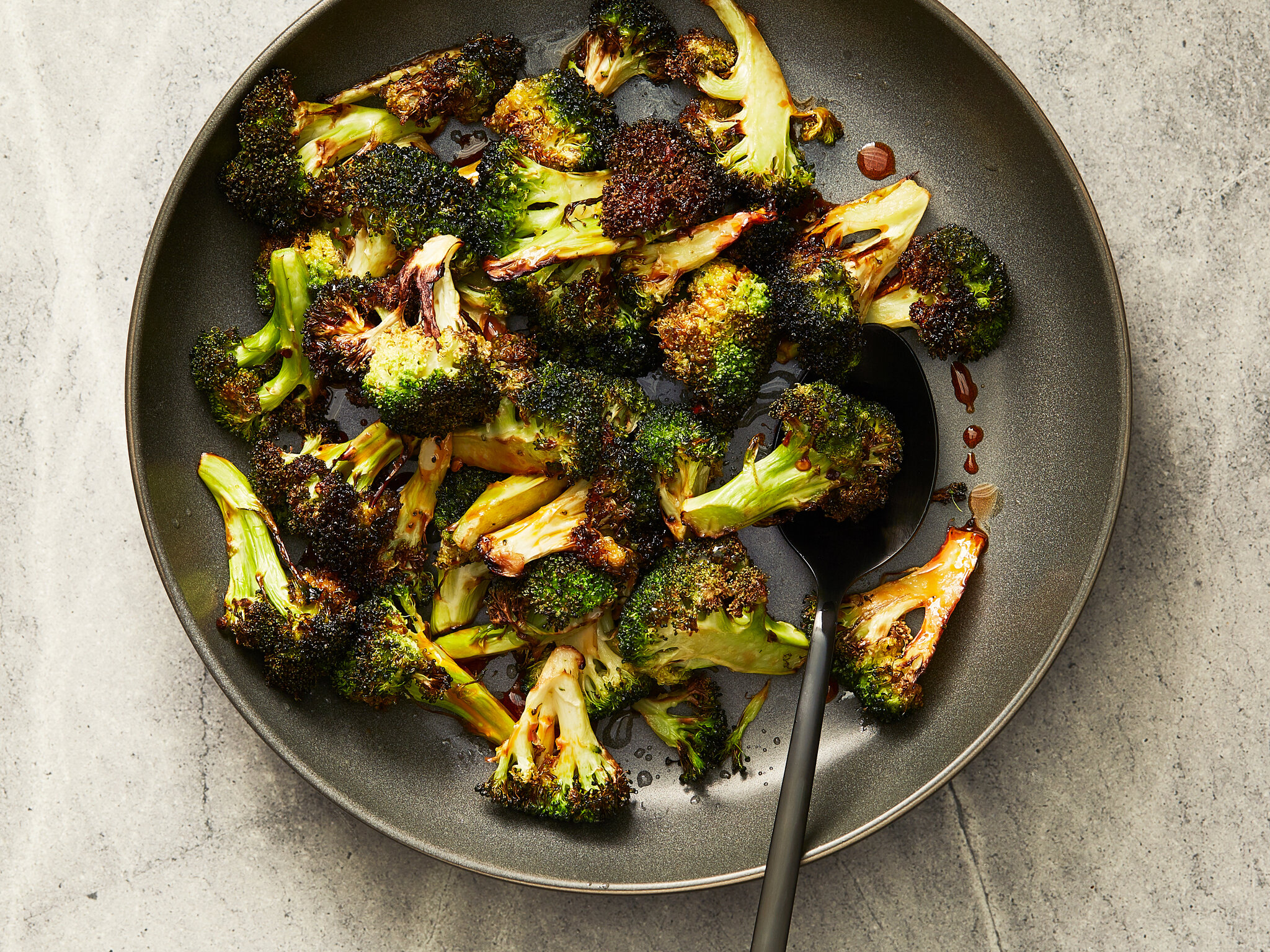 Crispy Air Fried Broccoli