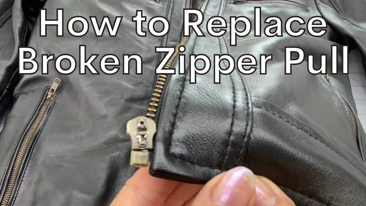 How to Fix a Broken Zipper