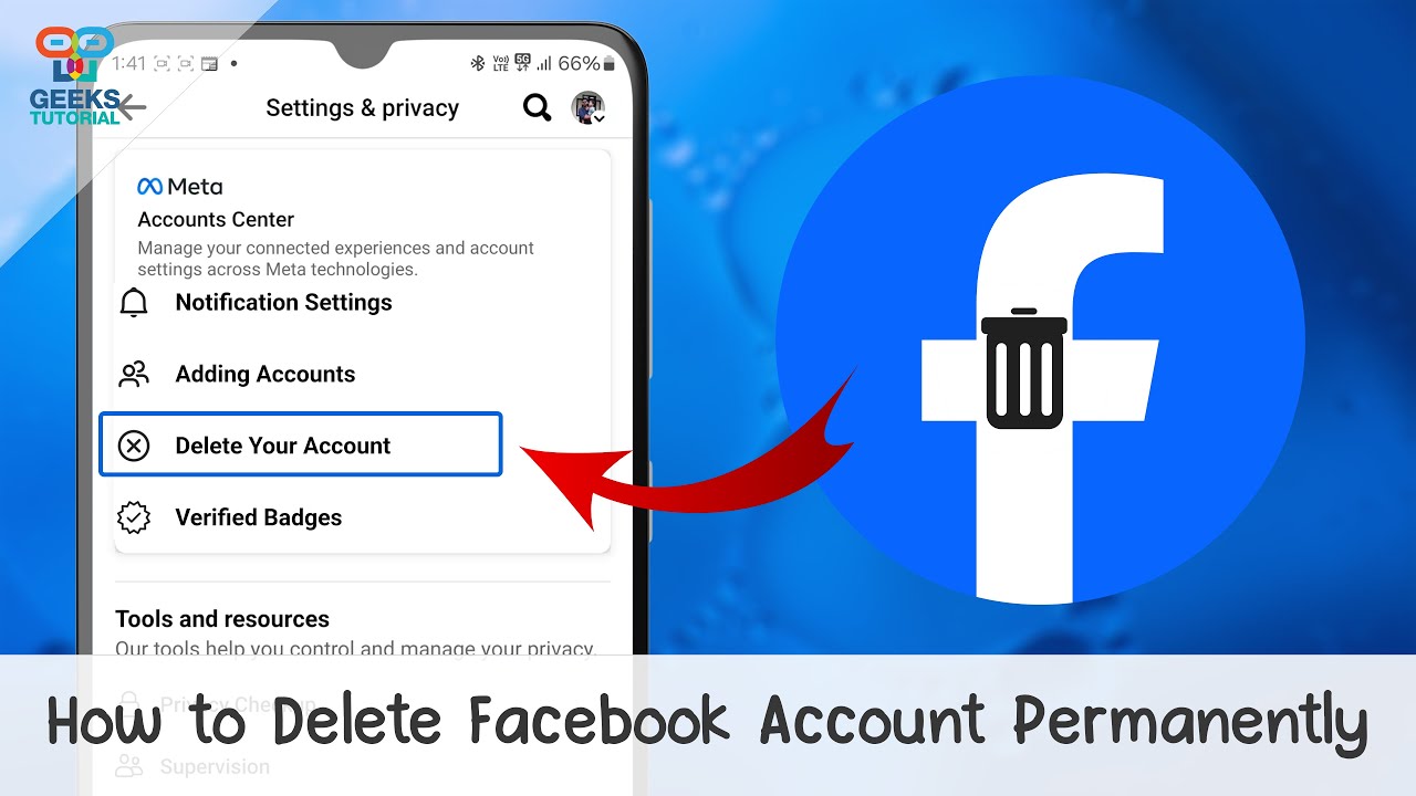 Easy Steps to Delete Facebook Account