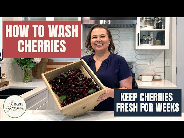 Method to store cherries for freshness