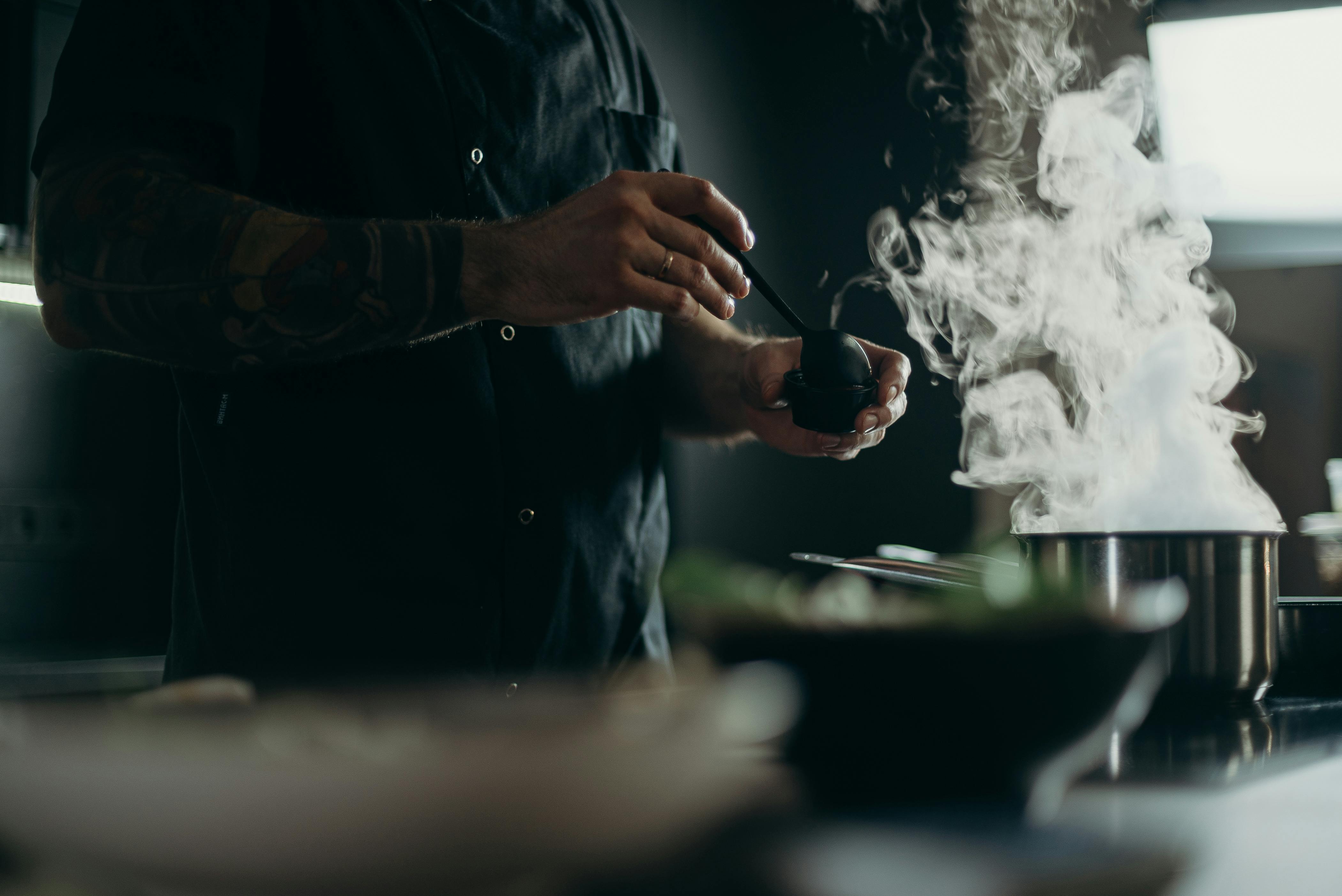 Steaming Cauliflower